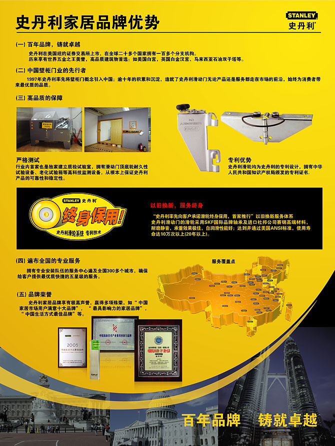 黑眼睛廣告為史丹利設計的《史丹利家居品牌優勢》－單張